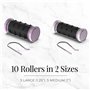 Remington H-1015 Ceramic Compact, Large and Medium Roller, Red by Remington