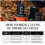 AeroPress Go Kit de Voyage – Cafetière combinant cafetière à piston, filtre manuel et espresso – Café corsé sans amertume – Mach