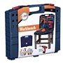 Playkidiz Établi de Construction - Ensemble d'outils pour Enfants - Coffret à Outils Portable Comprenant Une perceuse électrique