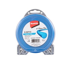 Fil nylon rond Ø1.6 pour débroussailleuse - MAKITA E-02733