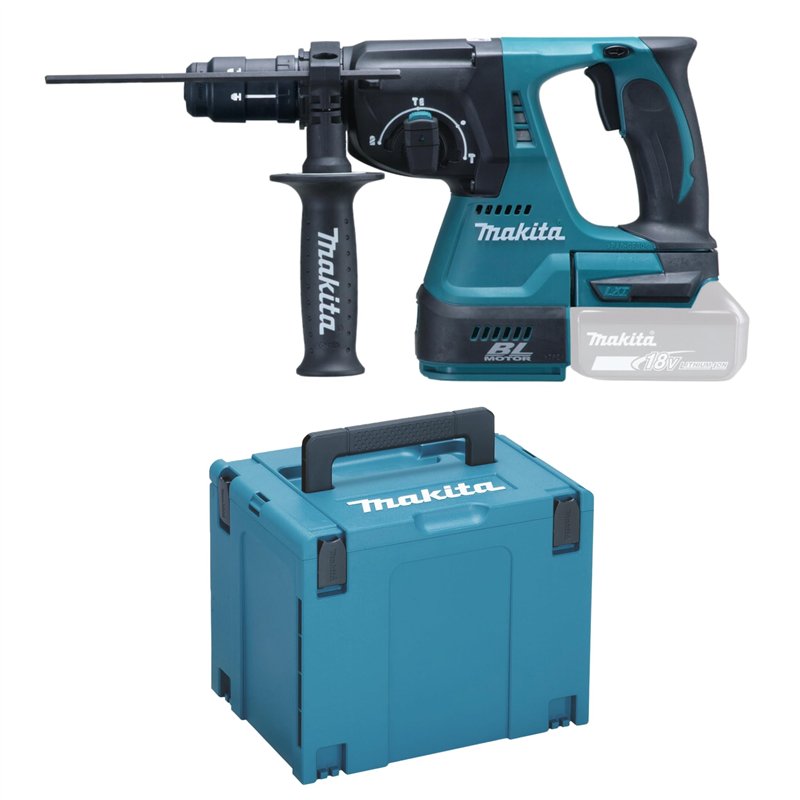 Perforateur burineur SDS-Plus 18V LXT (machine seule) en MAKPAC - MAKITA DHR242ZJ