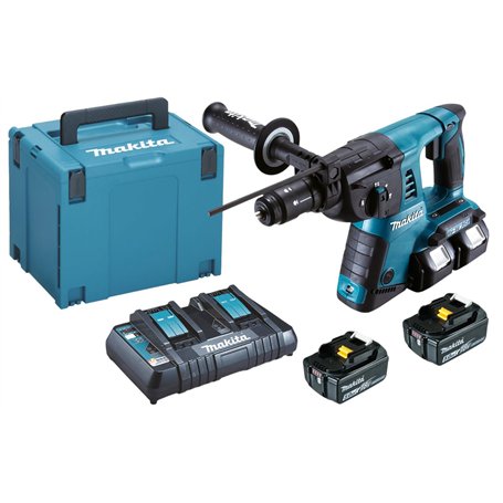 Perfo-burineur SDS-Plus 36V MAKITA 2x18V Li-Ion 5Ah 26mm DHR264PT4J