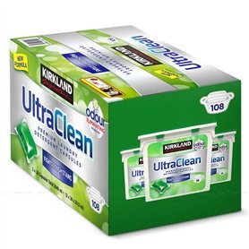 Lessive Ultra Clean de Kirkland Signature - 152 capsules