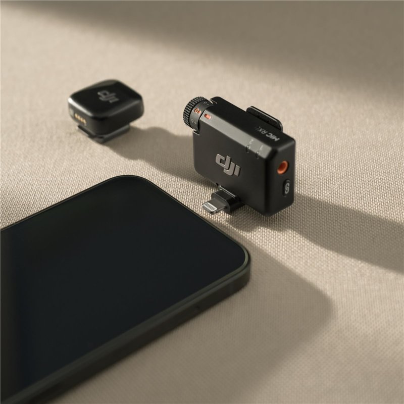Image secondaire de Adaptateur pour téléphone Mobile (Lightning) DJI Mic Mini