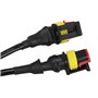 SUPAREE Câblage avec Commutateur pour Lampe de Brouillard LED 80W 12–24V CC DRL pour Moto R1200GS