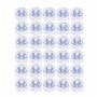 Lot de 30 bobines en plastique pour machine à coudre Brother Style SA156