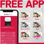 AgfaPhoto Realipix Moments AMO46 - Imprimante Photo Smartphone 10x15 cm, Bluetooth pour Apple/Android, Sublimation Thermique 4Pa