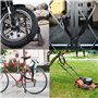 FOBOZONE Antivol Moto,Chaînes Antivol, Antivol Velo,Serrure de Chaîne épaissie de Haute Résistance, Robuste. (100cm Longueur x 9