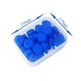 Kulannder 30 Pcs Pool Cue Conseils 12mm Billard Cue Bâton Conseils de Remplacement avec boîte Transparente pour Queue de Billard