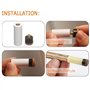 Kulannder 12mm Rigide De Billard Cue Conseils Laiton à Visser à Pointes De Rechange avec Billard Bâton Embouts pour Queues De Bi