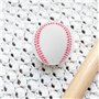 Balle de baseball rebondissante d’entraînement des débutants en caoutchouc souple pour débutants Toymytoy 6,3 cm 5 pièces