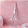 ULTNICE Ciseaux d'acier inoxydable de petits ciseaux pour les cheveux faciaux de sourcil de barbe de nez