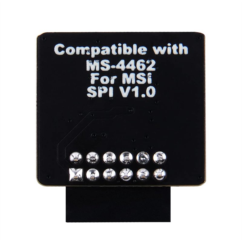 Image secondaire de NewHail Module TPM2.0 TPM SPI 12 broches avec infineon SLB 9670 pour carte mère MSI compatible avec TPM2.0 (MS-4462)