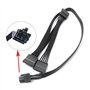 Gintai Modulaire Source de Courant PCI-e 6 Broches à 3X 15 Broches PSU SATA Disque Dur Adaptateur Secteur Câble pour Seasonic Co
