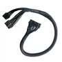 Gintai Câble d'alimentation ATX 14 Broches à 24 Broches pour Corsair RM1000 RM850 RM750 RM650 RM550