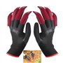 Gants de Jardin avec Griffes Imperméables Gants de Génie Jardinage pour Creuser une Plantation la Ferme des Gants de Travail ave