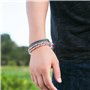 10 pièces bracelets tressés cool kit pour homme femme, cordon de corde marine coloré Bracelet de surf nautique pour hommes garço