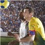 wangjiangda Football Captain Bandes Lot de 3 Couleurs Brassard de Capitaine de Football Brassard Élastique Standard C Flexible T