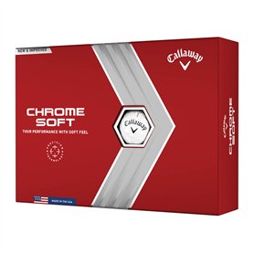 Callaway Chrome Doux Balles de Golf Mixte