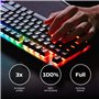 HyperX Alloy Origins Core – Clavier de jeu mécanique sans pavé numérique – Facteur de forme compact – HyperX Blue – Rétroéclaira