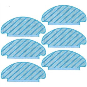 6 lingettes de Nettoyage pour Ecovacs DEEBOT OZMO N8 N8+ N8 Pro N8 Pro+ pour Ecovacs DEEBOT T8 T8+ T8 AIVI T8 Max Robot Aspirate