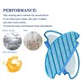 6 lingettes de Nettoyage pour Ecovacs DEEBOT OZMO N8 N8+ N8 Pro N8 Pro+ pour Ecovacs DEEBOT T8 T8+ T8 AIVI T8 Max Robot Aspirate