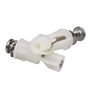 Kissral 2pcs Vis D'expansion pour Couvercle de Toilette Fixation Abattant WC Vis pour Lunette Toilette Ensemble de Fixation Pièc