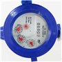 Compteur de Mesure de débit d'Eau de Jardin en Plastique ABS 15 mm