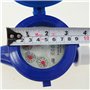 KATSU Compteur d'Eau Froide, Compteur de Mesure de débit d'Eau de Jardin en Plastique ABS 15 mm, Type Humide 15180515