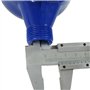 KATSU Compteur d'Eau Froide, Compteur de Mesure de débit d'Eau de Jardin en Plastique ABS 15 mm, Type Humide 15180515