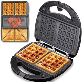 Yabano Machine à Sandwich 3 en 1