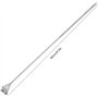 HOTOOLME Grattoir Aquarium Vitre Grattoir algues de 65 cm, Aquarium Scraper, grattoir de Rasoir d'algues d'acier Inoxydable avec