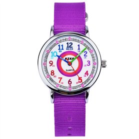 Zeiger Montre Enfant Fille Montre Fille Montre d'enfant Fille Montre de Sport pour Enfant Fille resine Montre Enfant Montre Garc