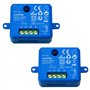 LoraTap Lot de ２ Interrupteur WiFi Alexa Sans Fil