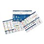 FLASH-TIDE INSTRUMENTS Lot de 3 Planches Adhésives Bateau (Règle de Route/Balisage/Pavillons)