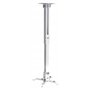 Inotek PCM400-43-65 Support Plafond Universel pour vidéoprojecteur avec Mat réglable de 43 cm à 65 cm Argent