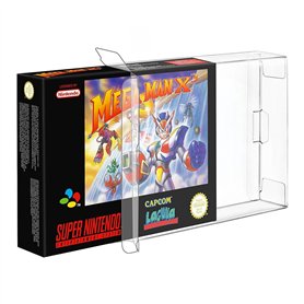 Link-e : 10 X Boitier de Protection Plastique pour Boite de Jeu Compatible avec Console Super Nintendo (SNES) et Nintendo 64 (N6