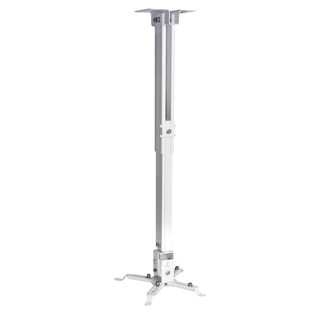 Inotek PCM400-61-101 Support Plafond Universel pour vidéoprojecteur avec Mat réglable de 61 cm à 101 cm Argent