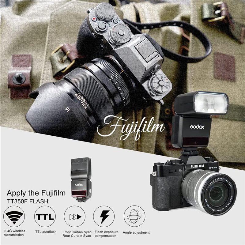 Image secondaire de Godox TT350F TTL Flash pour Appareil Photo FUJIFILM