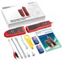 Traceur de Cable Electrique, Proster Wire Tracker RJ11 RJ45 Finder Ethernet LAN Multifonction Toner Tracer Réseau Collation de C