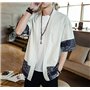 Siehin - Blouson - Homme - Blanc - M/L (étiquette : XXL)