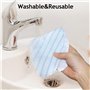 Lot de 50 Chiffons, serpillères jetables Solides pour Ecovacs Deebot Ozmo N8 Pro +/T8 Max/T9 AIVI/T8 +/N8 Pro/T8 AIVI/ N8/T9 +Ro