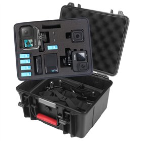 Smatree GA700-3 Étui de Transport pour GoPro Hero10/9/8/7/6/5/4/3+/3/2/1