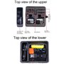 Smatree GA500 Étui de Transport pour GoPro Hero 2018, Hero 13/12/11/10/9/8/7/6/5/4/3,Hero 2018, Osmo Action(Appareils Photo et A