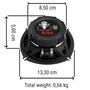 Speaker 2 Haut-parleurs Compatible avec Boss Audio Systems P55.4C système 4 Voies 13 cm 5.25po 150 Watts rms 300 Watts Max sensi
