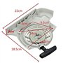 Odashen Lanceur de rechange pour débroussailleuse Stihl FR350 FR450 FR480 FS400 FS450 SA04