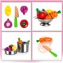 Tigerhu Jouets de Cuisine en Bois pour Enfants, 24 Pièces, Bouteille de Fruits et d'épices en Bois, Jouets de Cuisine Jouets Ldu