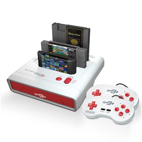 Retro-Bit Super Retro Trio HD Plus 720P 3 in 1 Console System - HDMI Port - for Original NES/SNES