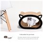 Petcheer Arbre à Chat, Griffoir et Zone de Détente avec Herbe