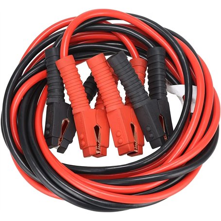 Câbles de Démarrage Professionnels Robustes 900 Amp 6m de Long pour Voiture Van